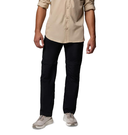 Columbia Silver Ridge Pantalón Convertible para Hombre - Negro - - 32W x 32L
