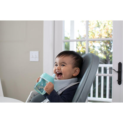 Chicco Vaso de Entrenamiento Training Cup 6M+ Anti Derrames Pico Ergonómico Asas Desmontables Azul