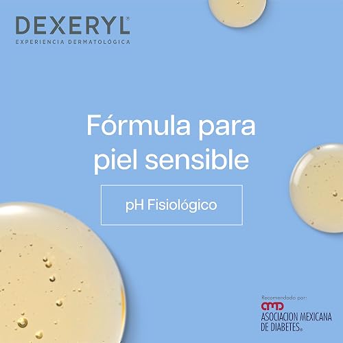 DEXERYL, Aceite de Ducha para Piel Seca o Sensible, Recomendado por la Asociación Mexicana de Diabetes, 200 ml
