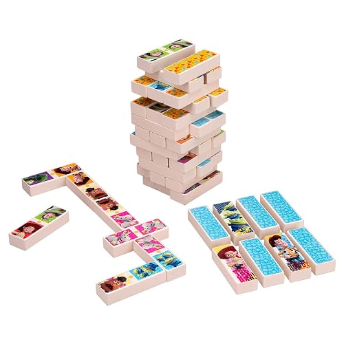 Novelty Corp - Juego de Mesa para Niños Torre de Madera 3 en 1 Toy Story
