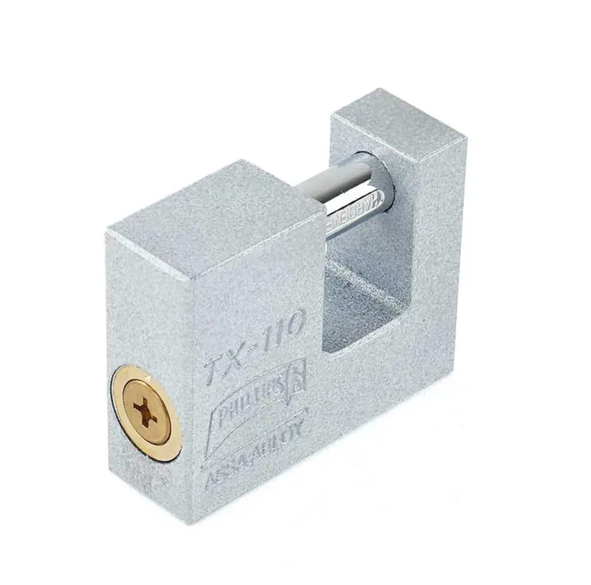 Phillips Candado De Hierro Para Cortina Modelo Tx-110 Plata