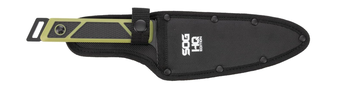 SOG Terragrip Camp Knife/HQ Edition/6.7 pulgadas Blade/Trampa Blister