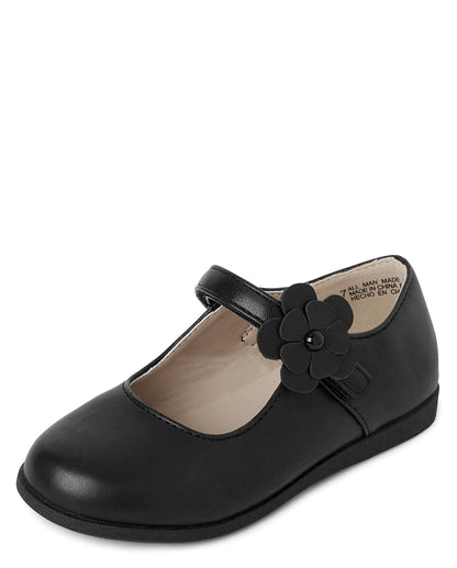 The Children's Place The Children's Place Zapatos Comfort Flex para niñas pequeñas Zapatos Planos Mary Jane para Niñas