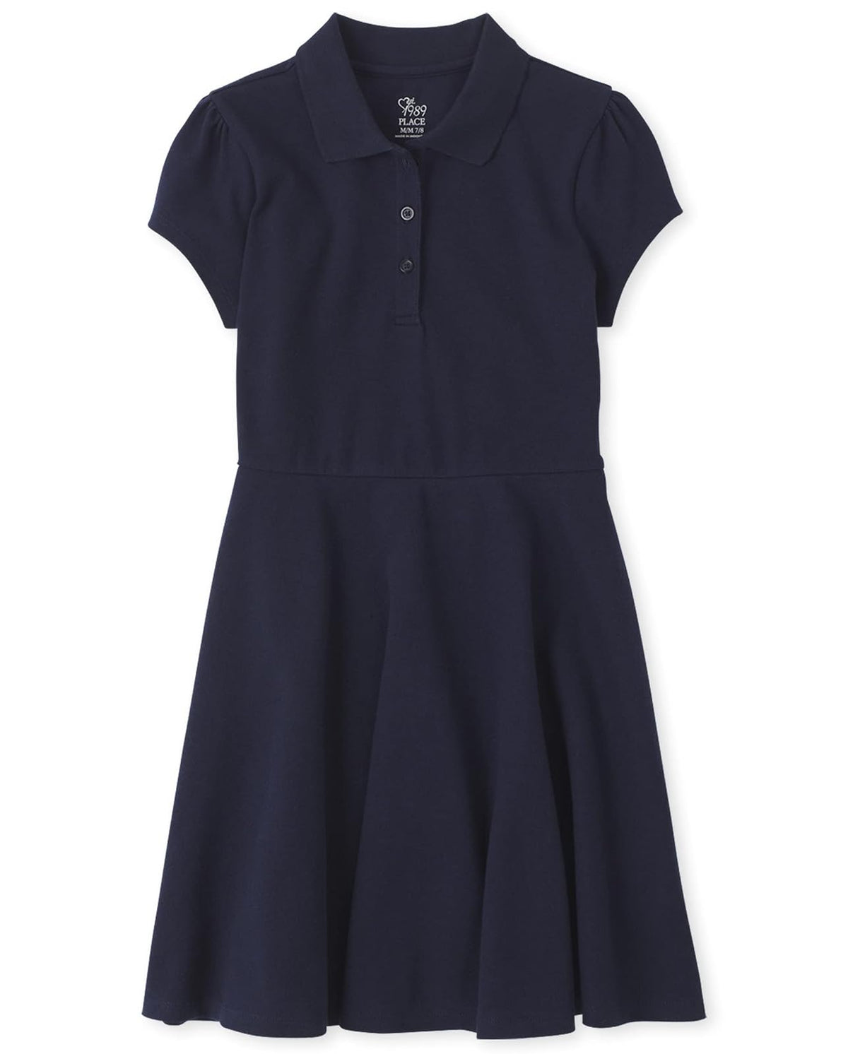The Children's Place Vestido Polo de piqué para niña pequeña