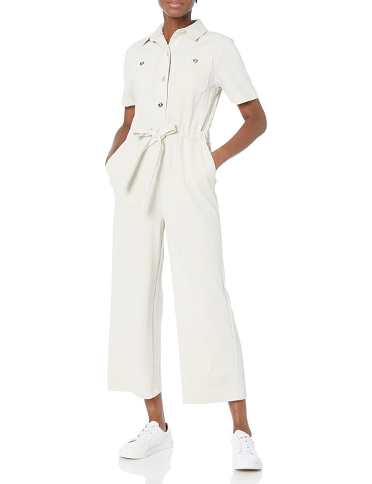 Tommy Hilfiger Vestido Camisero de Buceo Vestido para Mujer