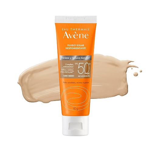 Avene Protector Solar Facial con Color FPS50+ Piel Mixta Tono Medio, 40g