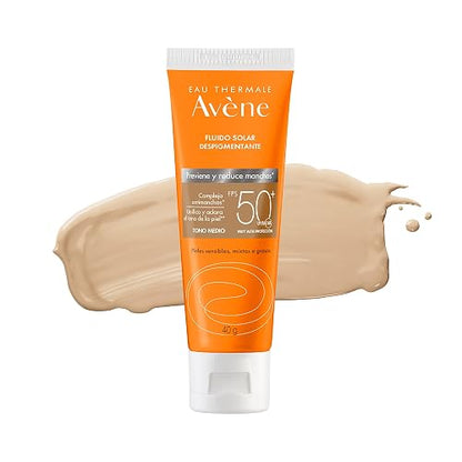 Avene Protector Solar Facial con Color FPS50+ Piel Mixta Tono Medio, 40g