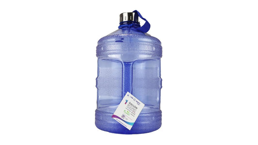 New Wave Enviro BpA Free Botella de agua de 3.78 litros (redonda)