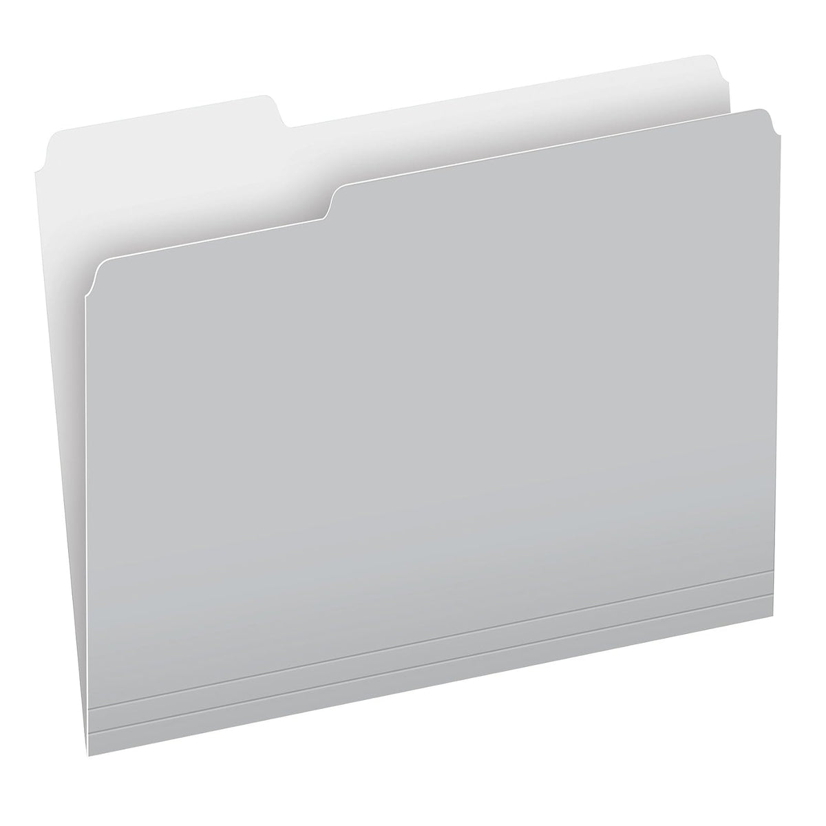 Pendaflex Fólder Bitono, Ceja 1/3, Caja con 100 - Gris