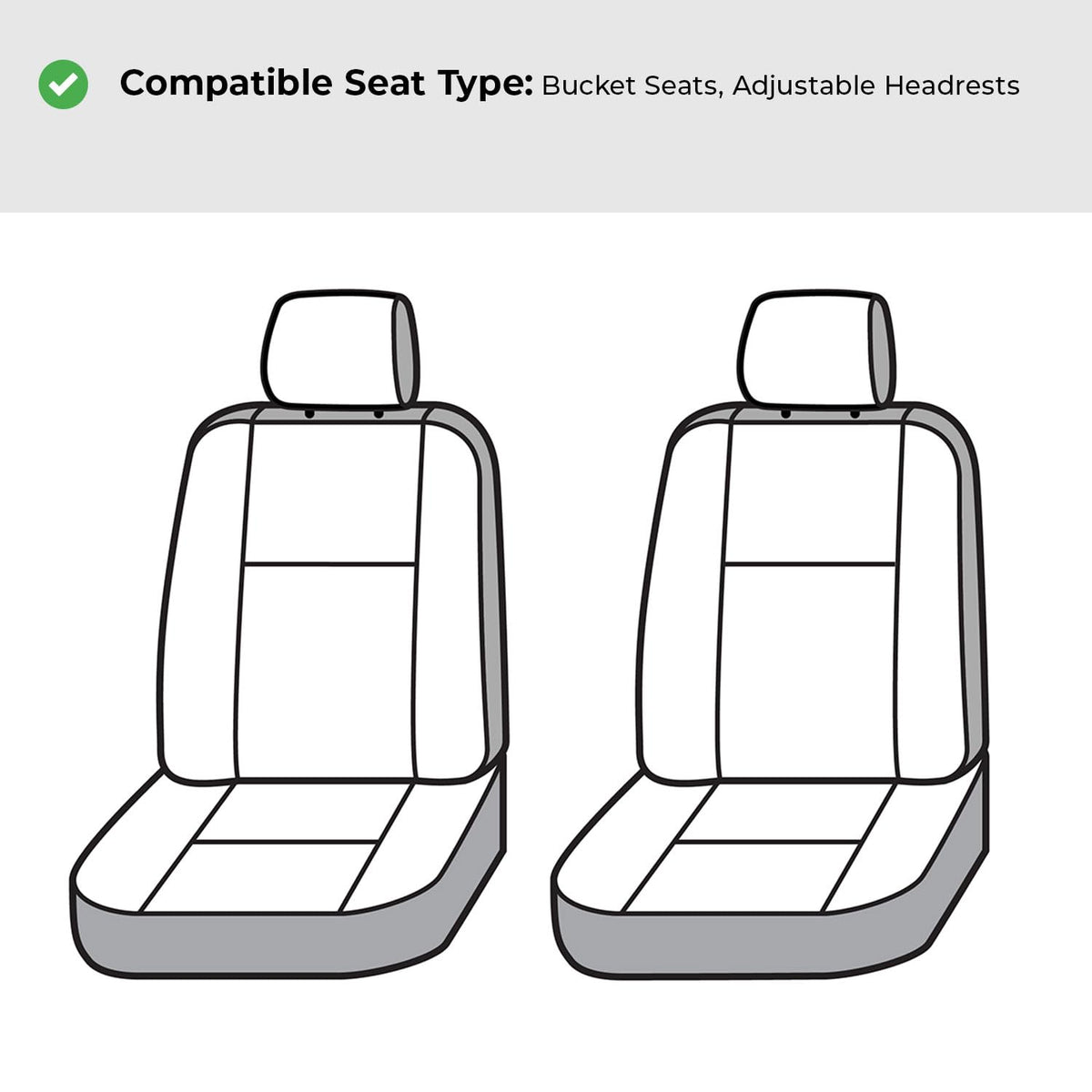 Covercraft Carhartt SeatSaver - Fundas de Asiento Personalizadas para Toyota Tacoma 2016-2023 | Asientos de cubeta de Primera Fila, Grava de Tela de Pato
