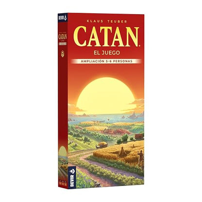 Catan Ampliación 5 a 6 Jugadores en Español, Devir