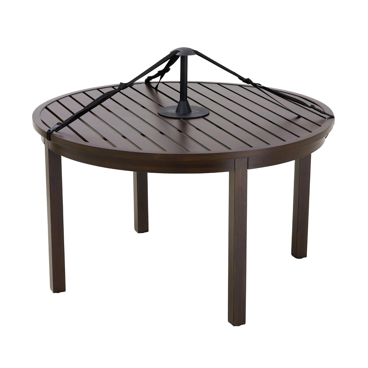 Classic Accessories - Cubierta de mesa de patio de 20 pulgadas, cubierta de mesa para exteriores, negro, 1 unidad (paquete de 1)