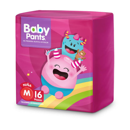 Baby Pants Calzón Entrenador Niña Talla Mediana 96 pañales