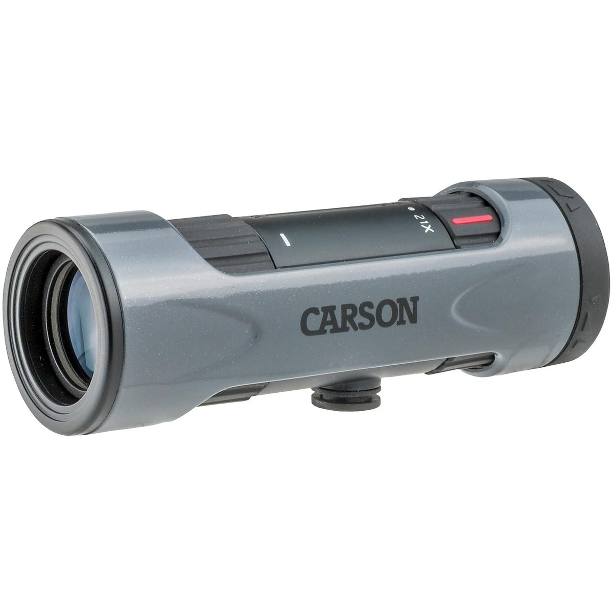 Carson MonoZoom Monocular, Unisex Adulto,- Gris