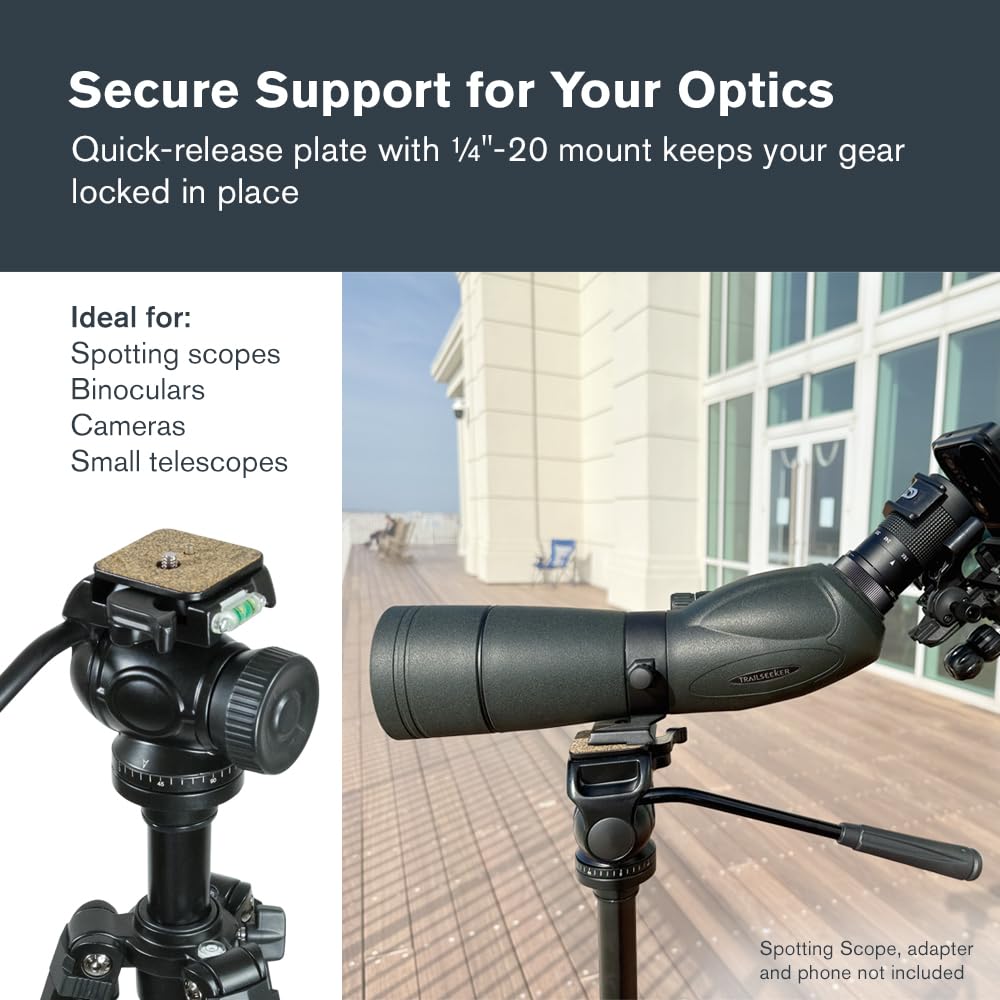 Celestron 82050 TrailSeeker Trípode (Negro)