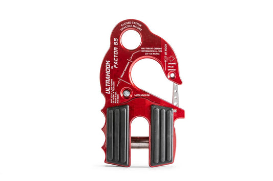 Factor 55 Sistema de Soporte de Grillet Cerrado Ultrahook, Rojo 00250-01