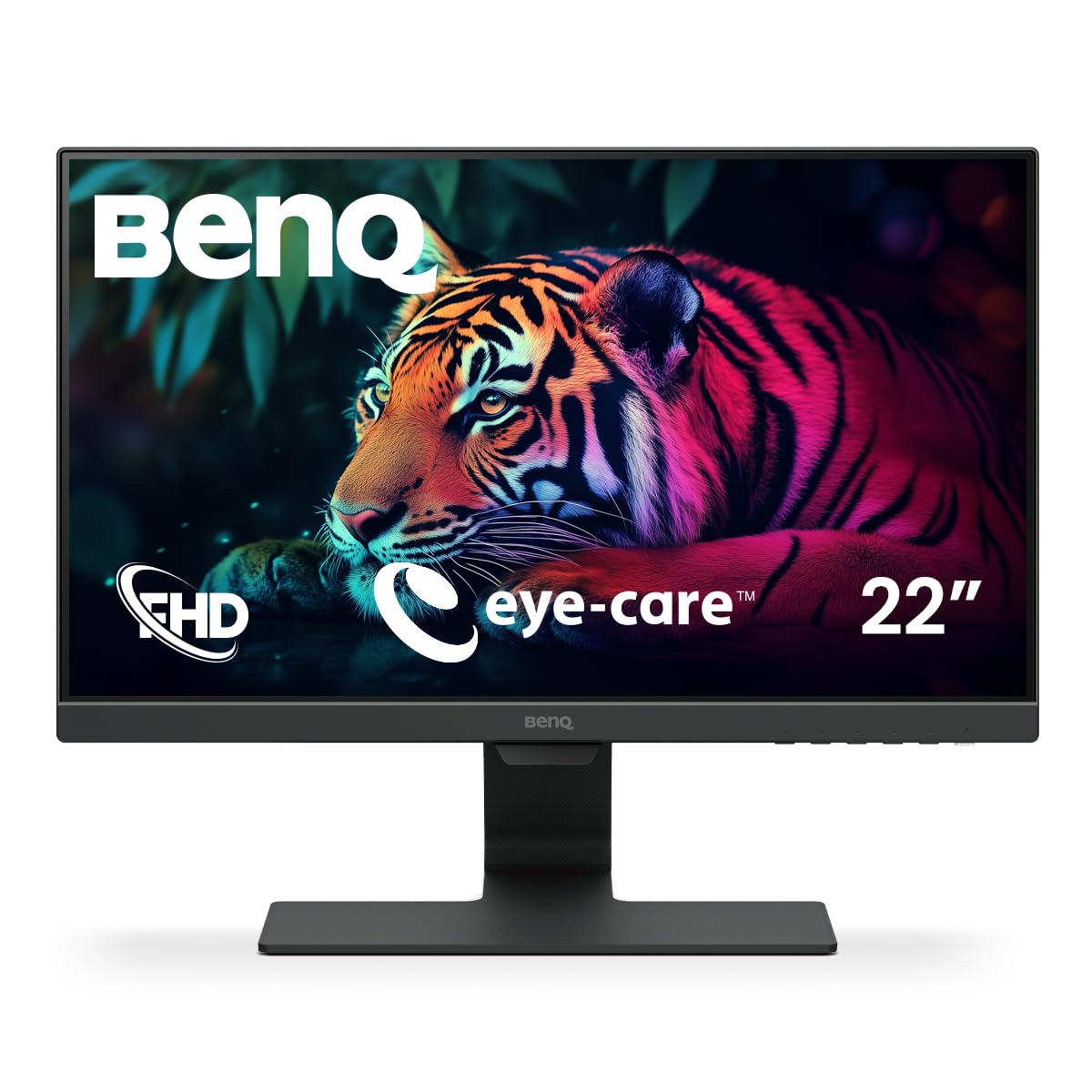 BenQ - Monitor LED 21.5” Full HD 1080p ( GW2283 ) Eye-Care, Panel IPS, Tecnologías Intelligence y Flicker-free, Bisel Ultra Delgado, Sistema de Organización de Cables, HDMI x 2