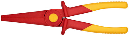 KNIPEX Tools 98 62 02, alicates de plástico de punta plana, 1000 V aislados