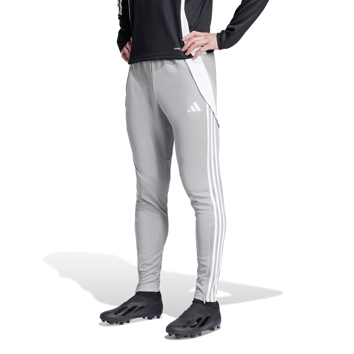 adidas Tiro24 Pantalón de Entrenamiento Mujer - Team Mid Grey - White - XL Alto