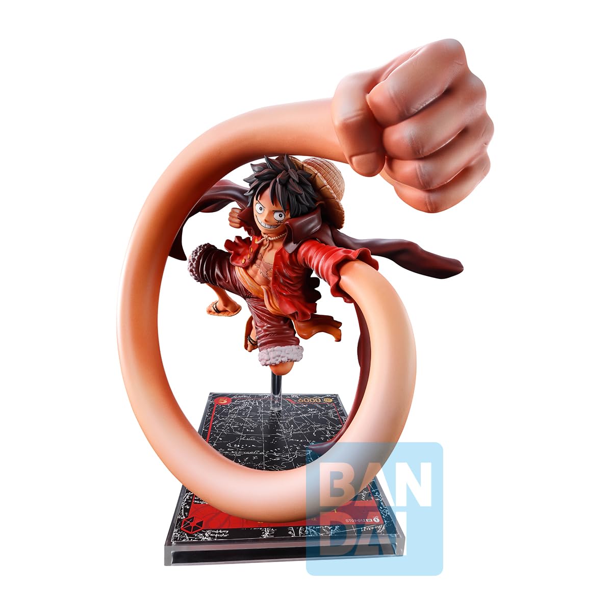 Ichibansho - One Piece - Monkey D. Luffy - Figura de Acción Dinámica - 7.9 Pulgadas - Figura de Colección Anime