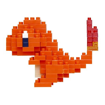 Nanoblock - Pokémon - Charmander, Kit de construcción de la Serie Pokémon