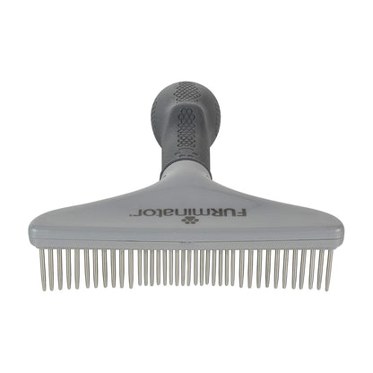 Furminator Grooming Rake for Dogs and Cats with Thick Fur