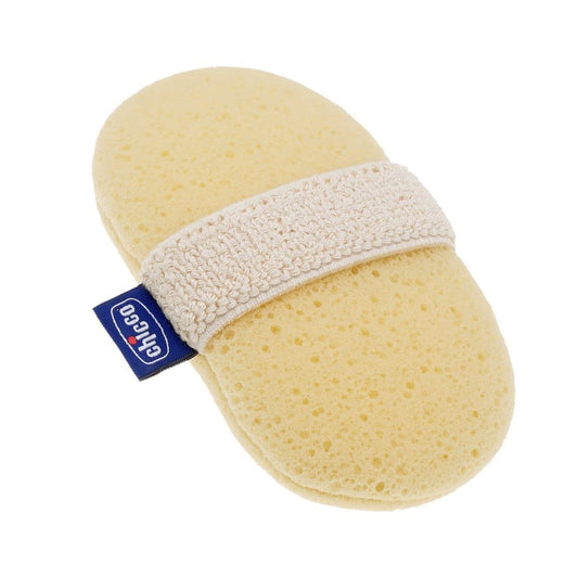 Chicco Guante de esponja Baby Moments, Amarillo
