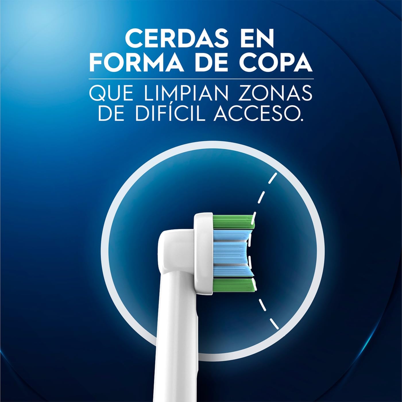 Oral-B Precision Clean, Cabezal Redondo de Repuesto para Cepillo Eléctrico, 4 Unidades