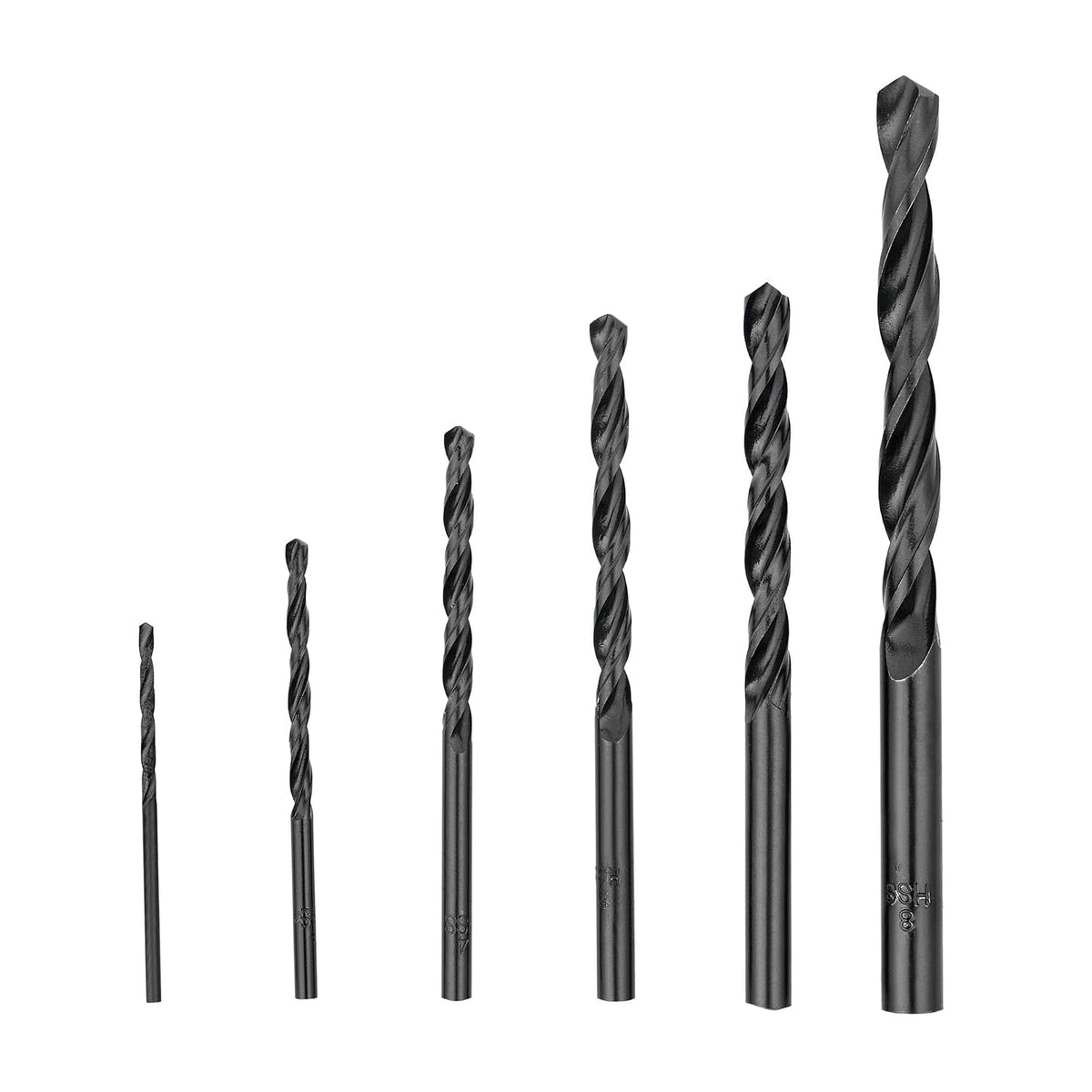 BLACK+DECKER Juego de Brocas para Metal, 6 Piezas, BD0060CS