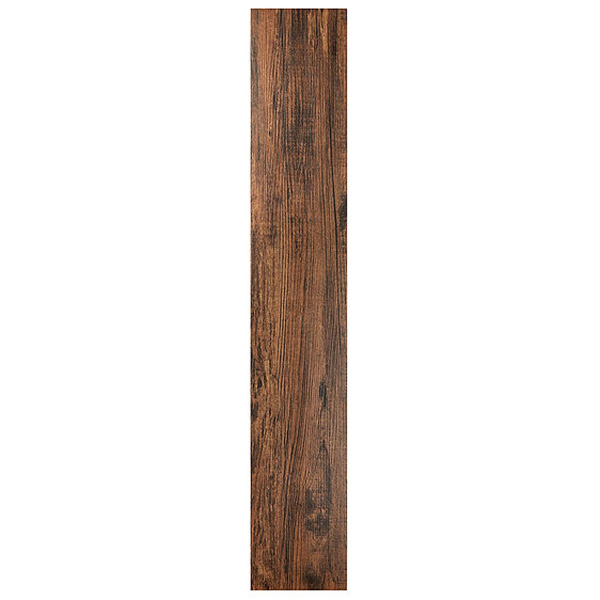 Achim Tivoli II Tablones de Vinilo Autoadhesivos | 10 tablones, 6 x 36 pulgadas, caoba, despegar y pegar, 15 pies cuadrados, grosor 2.0 mm