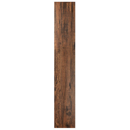 Achim Tivoli II Tablones de Vinilo Autoadhesivos | 10 tablones, 6 x 36 pulgadas, caoba, despegar y pegar, 15 pies cuadrados, grosor 2.0 mm