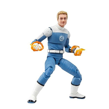 Marvel Legends Johnny Storm, Los 4 Fantásticos: Primeros Pasos, Figura de Acción 15 cm