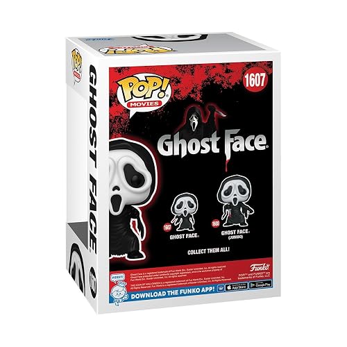 Funko Pop! Movies: Ghostface - Ghostface - Glow In The Dark - Collectable Vinyl Figure - Gift Idea - Official Merchandise - for Kids & Adults - Horror Fans