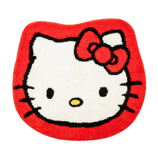 Franco Collectibles Hello Kitty - Alfombra de baño de Felpa Antideslizante (Producto con Licencia Oficial)