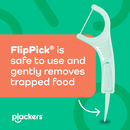 Plackers Micro mint dental floss picks, 300 count, 300 Count