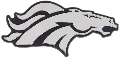 Rico Industries Emblema Moldeado para Auto NFL - Denver Broncos