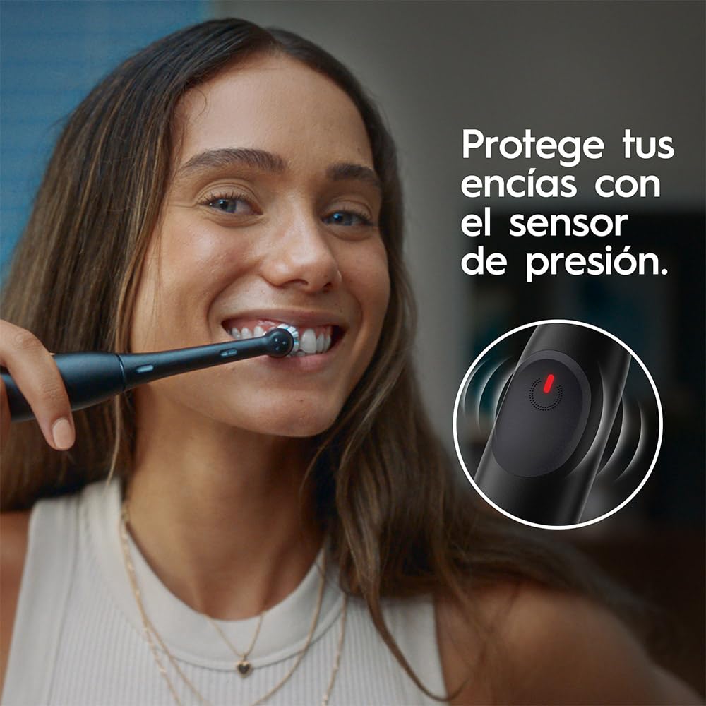 Oral B Cepillo Eléctrico Series iO2, Remueve hasta 100% más placa*, 1 Unidad