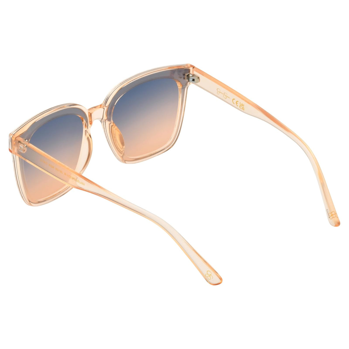 Jessica Simpson J6128 - anteojos de sol cuadradas retro para mujer con protección Uv400. Glam Gifts for Her, 62 mm