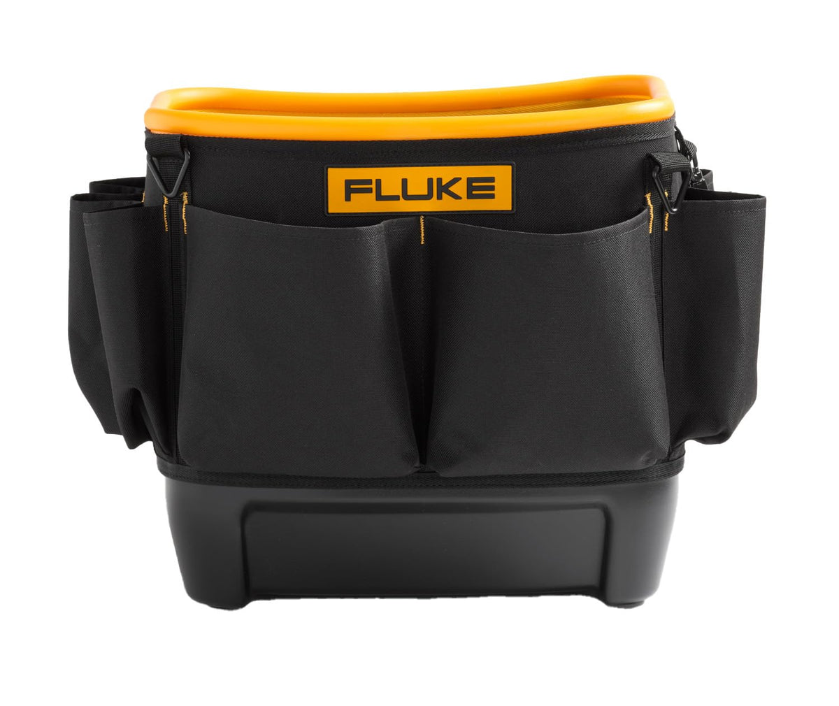 Bolsa Organizadora Profesional Fluke TB25 Cubo Rígido 5.2 Gal (≈20 l) 28 Bolsillos Fondo impermeable y Cuerpo de Poliéster 600D Ideal para Herramientas de Campo