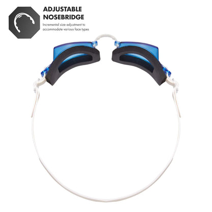 TYR Gafas de Seguridad Básico, Azul, Protección UV, Natación