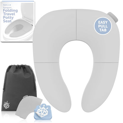 Jool Baby Asiento Orinal de Viaje Plegable - 1 Count (Pack of 1) - Gris