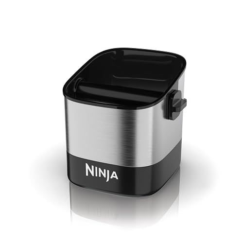 Ninja Luxe - Caja de Café para Espresso, Accesorios para Máquina, Fácil y Sin Ensuciar, Molidos, Base Antideslizante, Barra Extraíble, Capacidad para 10 Discos