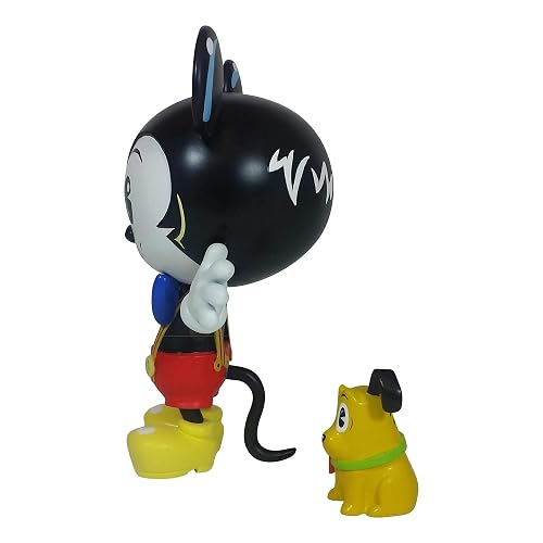 Enesco World of Miss Mindy Presents Disney - Figura de Vinilo de Punto de colección Disney, Mickey Mouse, Multicolor, 17.78 cm, 1