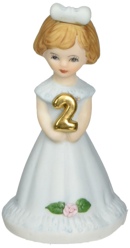 Enesco E9526 Growing up Girls from Brunette Age 2 Figurine 3 IN
