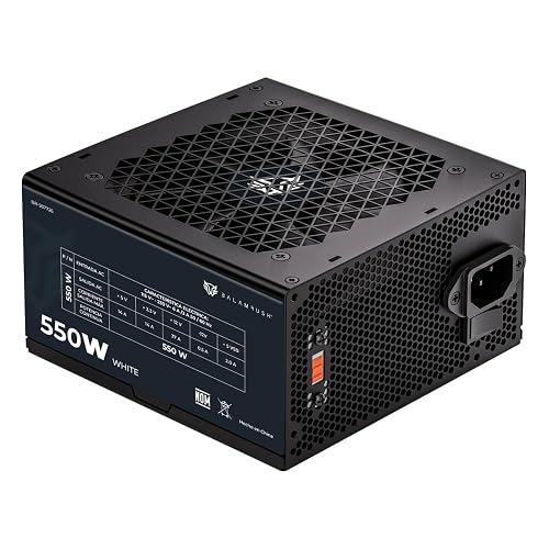 Balam Rush Pulsar Fuente de Poder 550PR ATX, 550W, 80 Plus White, No Modular, Nova Negro