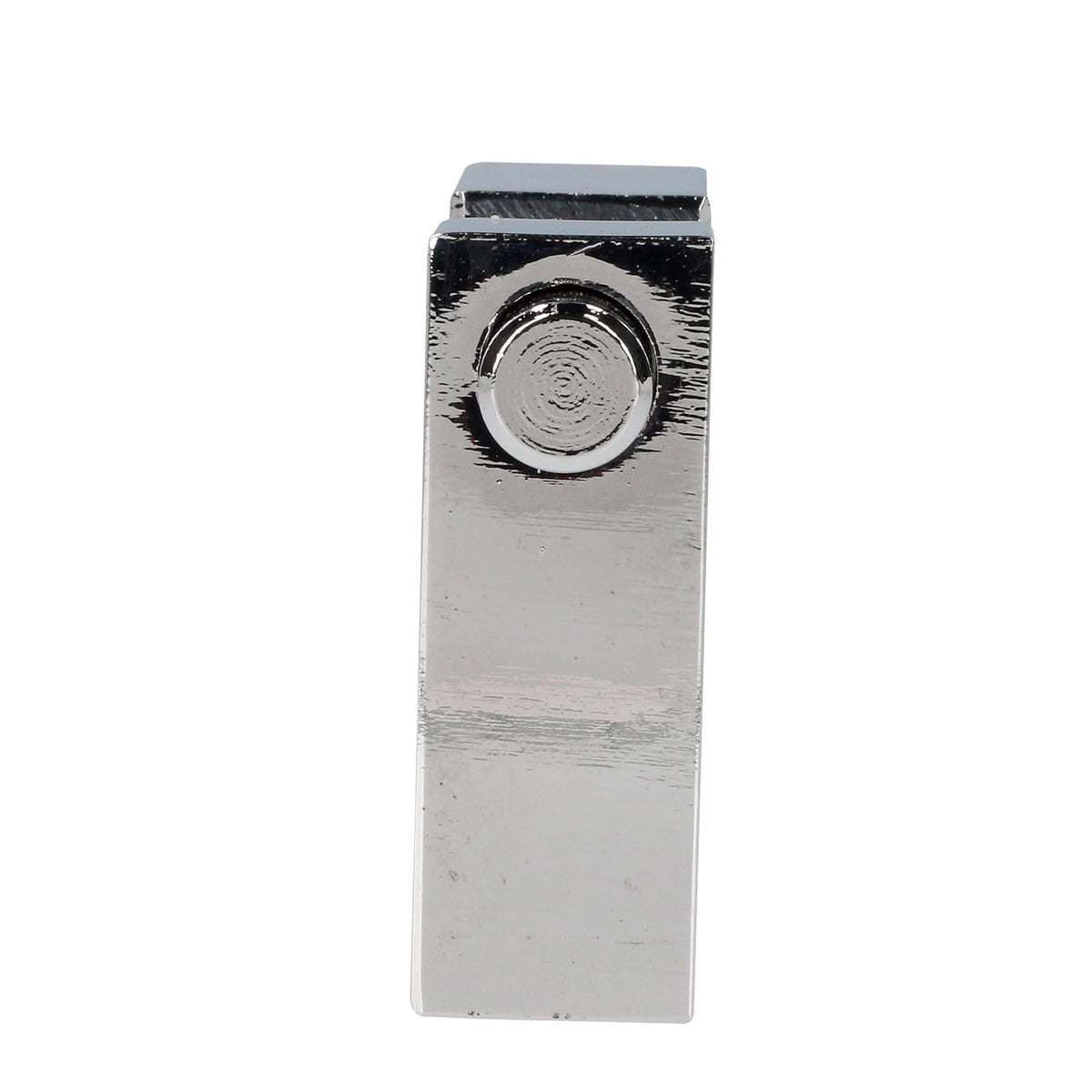 Lock L22C80TCSB Candado de acero para cortina metálica 80 mm, cromo satinado, llave tetra