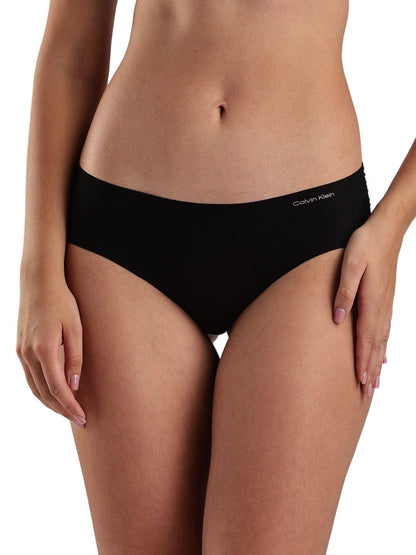 Calvin Klein Pantaletas Hipster Invisibles para Mujer - negro - M