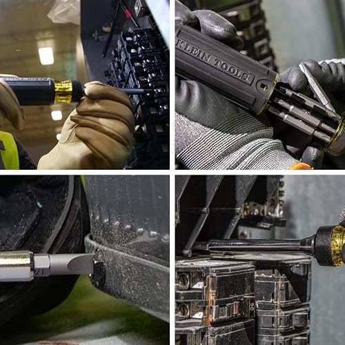 KLEIN TOOLS 32305 | Desarmador Multipuntas | 15 En 1 | Con Matraca