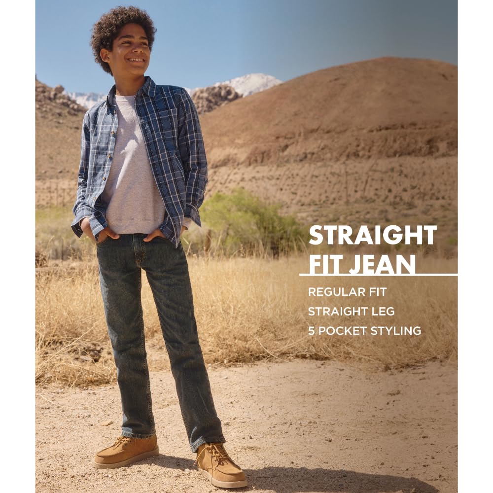 Wrangler Straight Fit Jean Jeans Niños