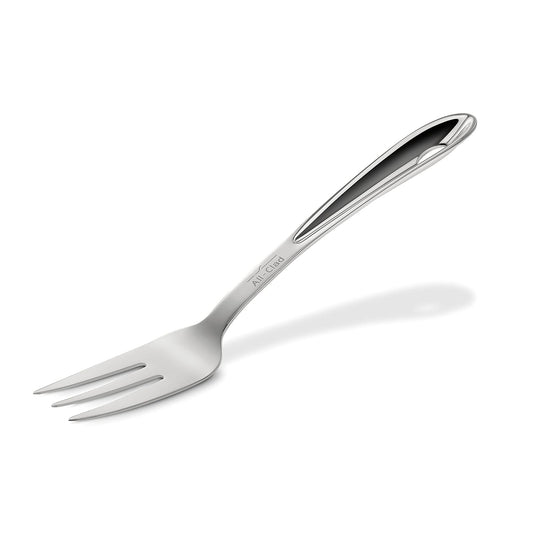 All-Clad T231 - Tenedor de cocina de acero inoxidable, color plateado